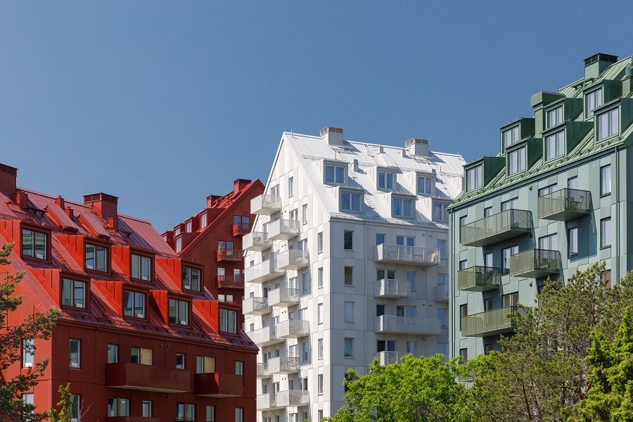 Funktion Tingstorget Web Balkongräcke VISION Plane, gladan